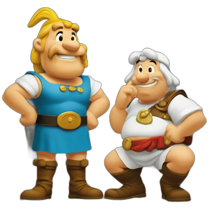 Astérix et obelix emoji