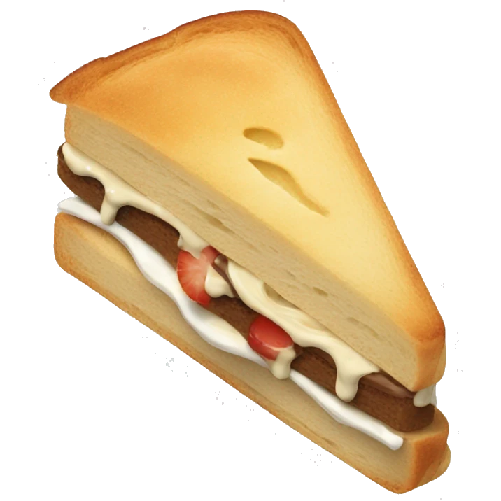 sandwhich with ice cream  emoji