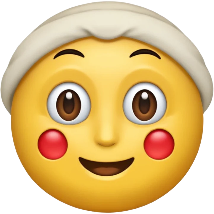 Голубой бант emoji
