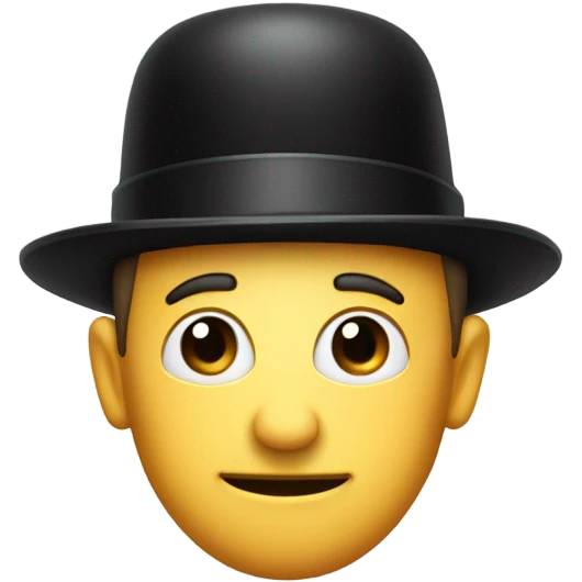 bowler hat emoji
