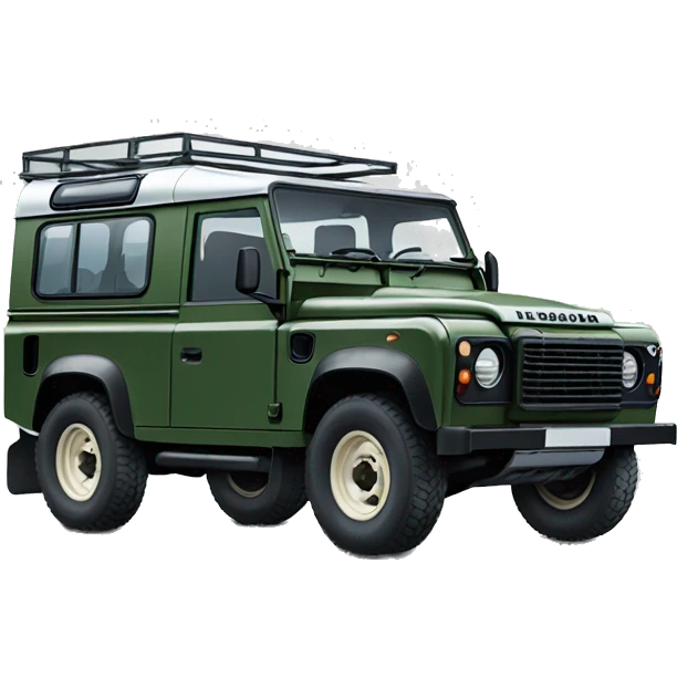 old land rover defender emoji