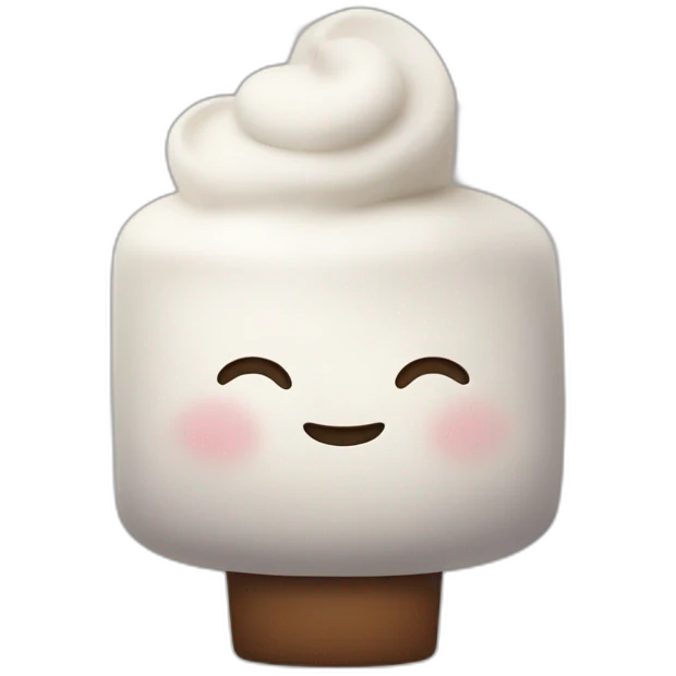 Marshmallow boy emoji