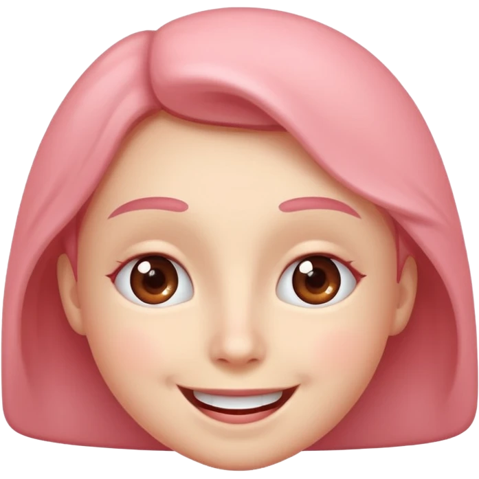 Add 🥹 + 😍 to make a cute emoji screaming love, simple but beautiful emoji