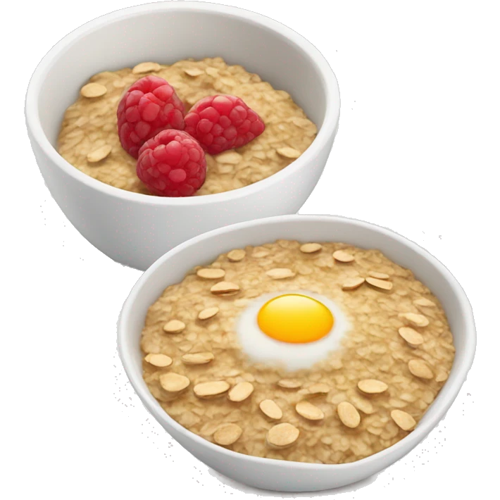 Breakfast oats emoji