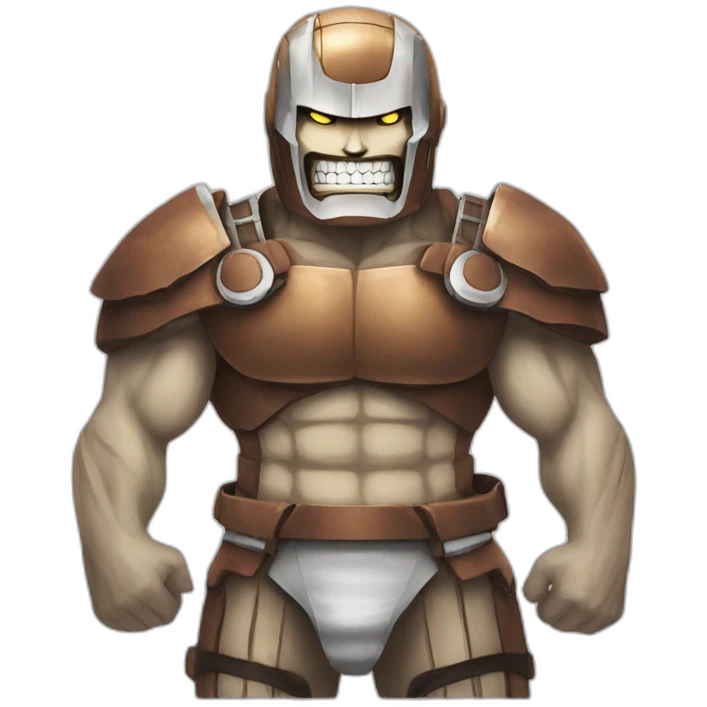 Armored titan emoji