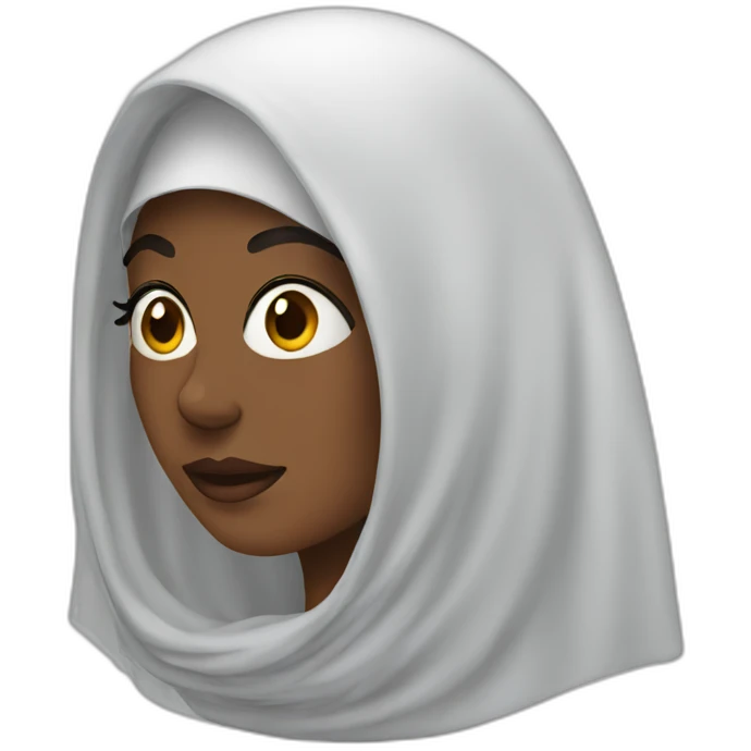 a woman wearing a veil emoji