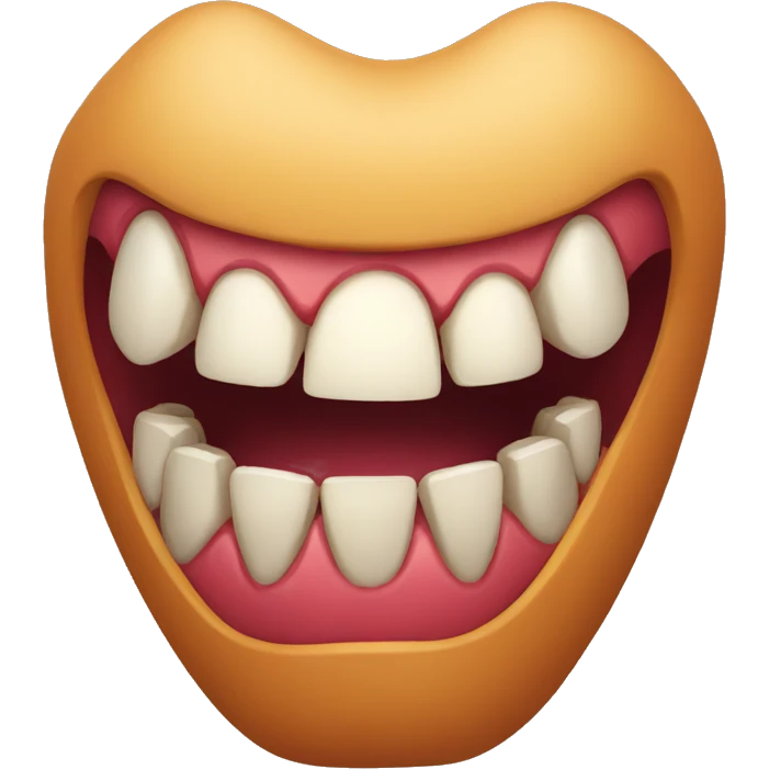 SHARP teeth emoji