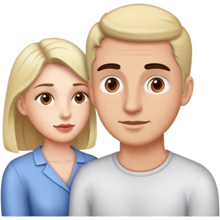 Woman treating a man like a animal  emoji