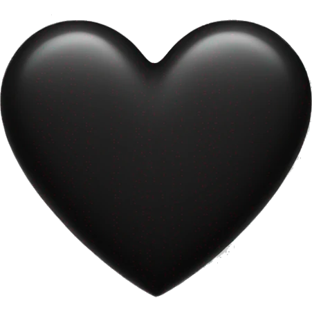 Black small heart emoji