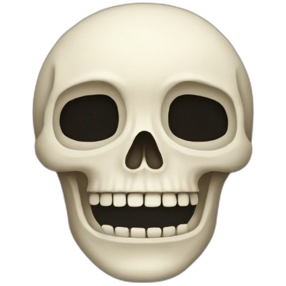 Squelette emoji
