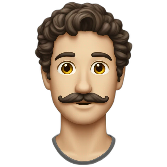 Timothée-parrique-moustache emoji