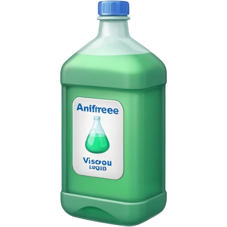 antifreeze car product emoji