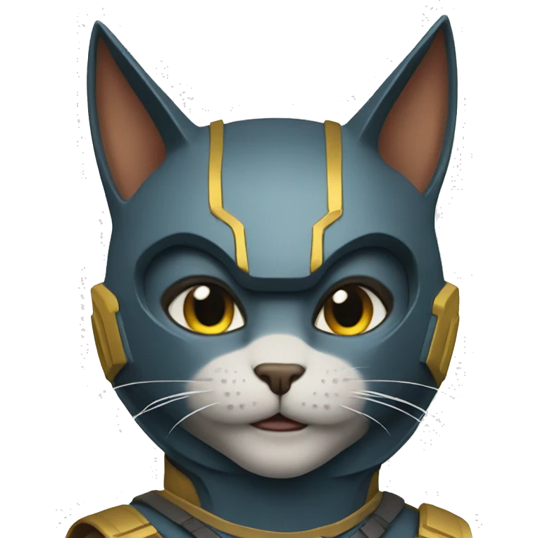 gato super heroe emoji