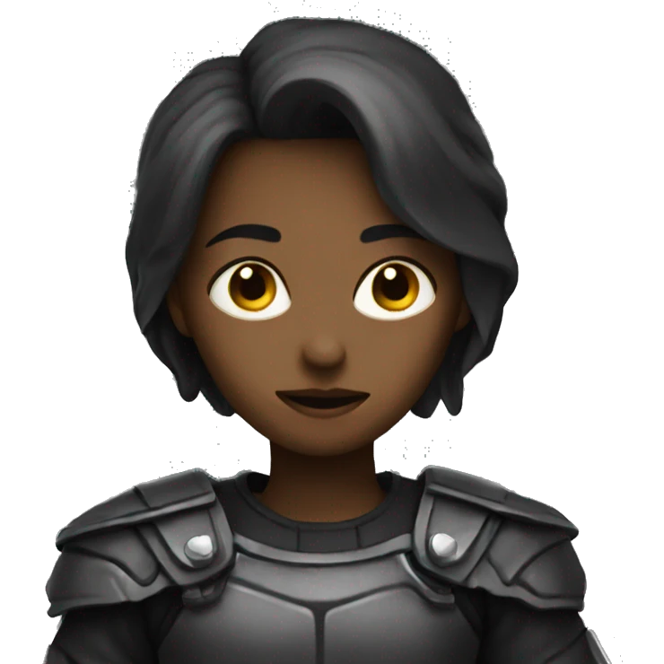 Dark angel emoji