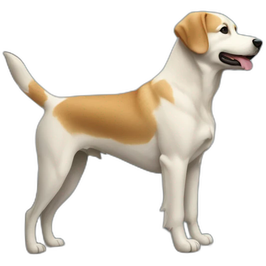 Chien sur une montagne emoji