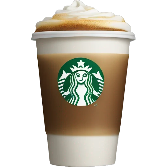 Starbucks coffee emoji