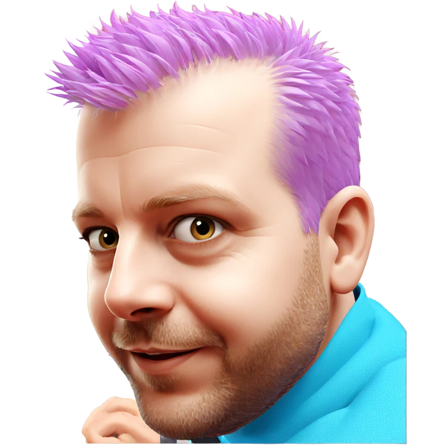 bearded portrait of a boy emoji