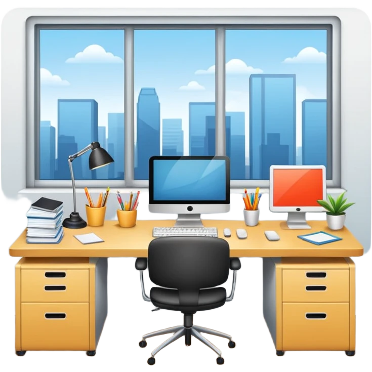 organizing workspace office emoji