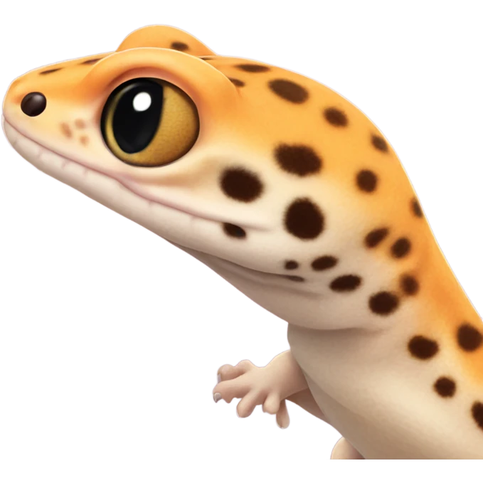 leopard gecko orange  emoji