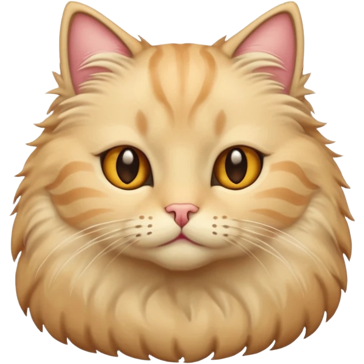 Beige cat emoji