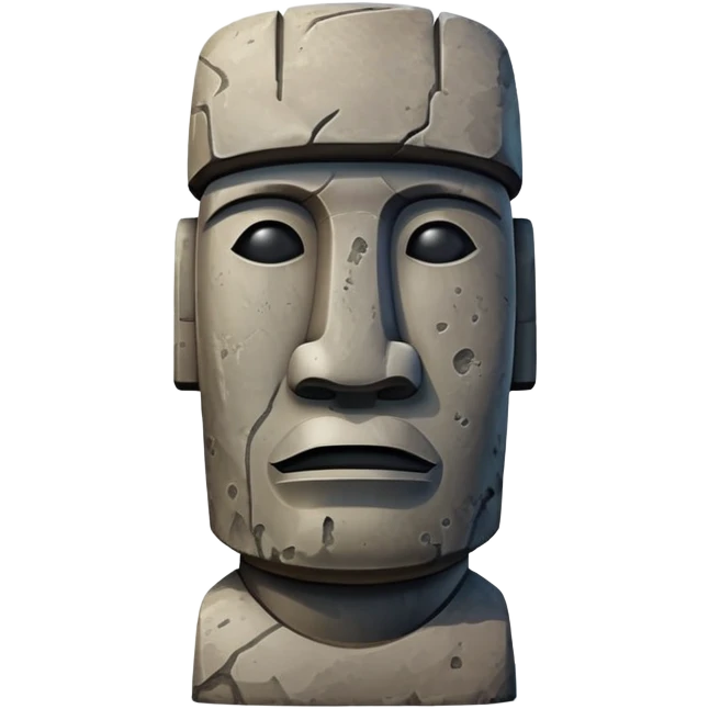 Moai emoji