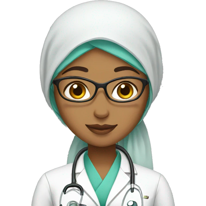 Hijab doctor emoji
