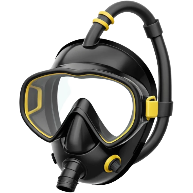 Snorkel mask emoji