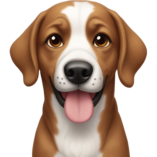 Beautiful dog emoji