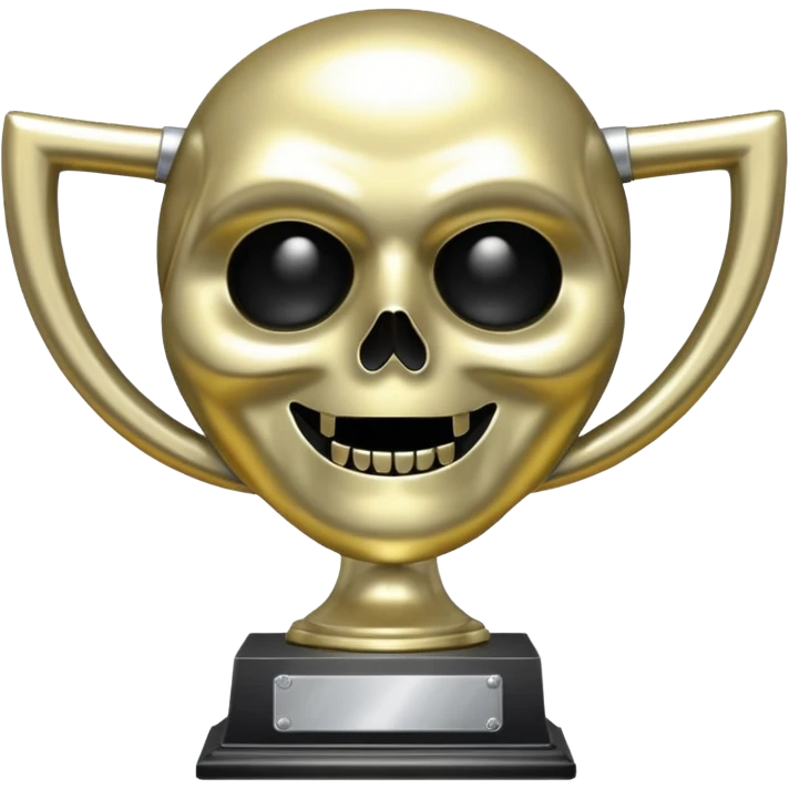 trofeu ghostface emoji