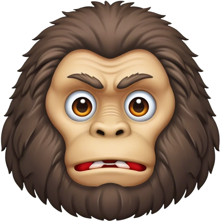 A big foot  emoji
