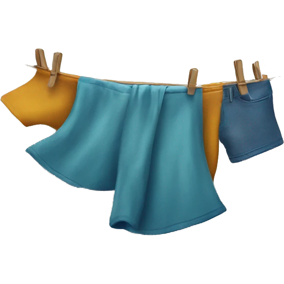 clothes are drying






 emoji