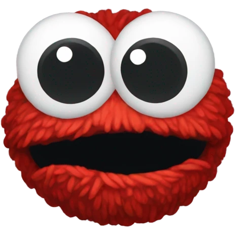 Sad Elmo emoji