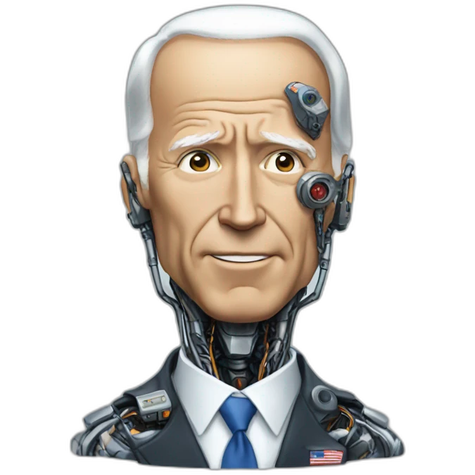 cyborg biden emoji