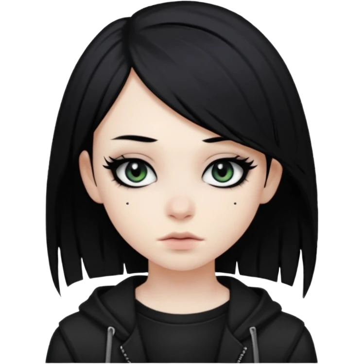 Retarded emo emoji