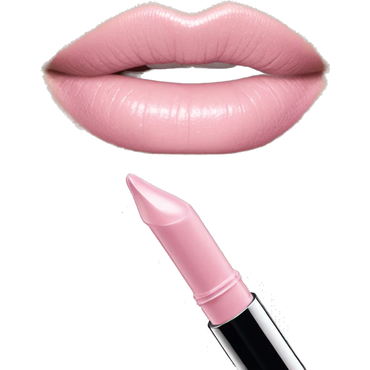 Pastel pink Dior lip gloss emoji