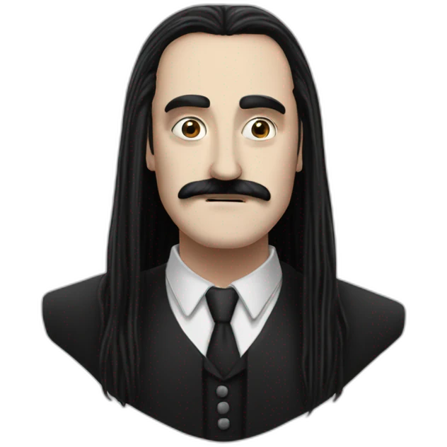 Mercredi addams emoji