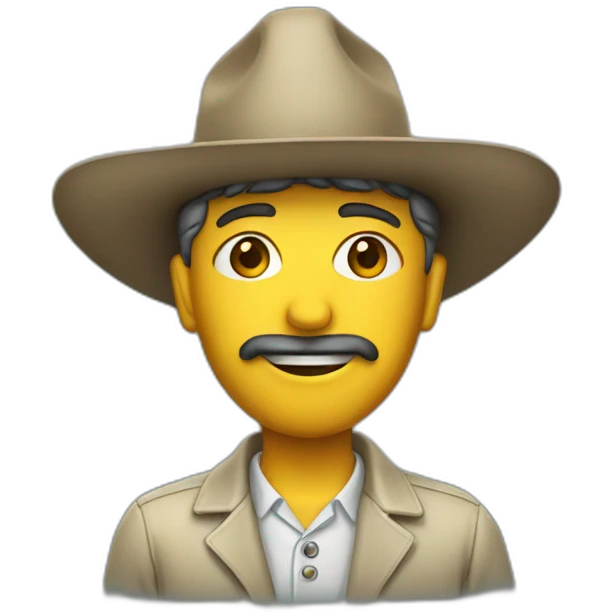 biologist in a sombrero emoji