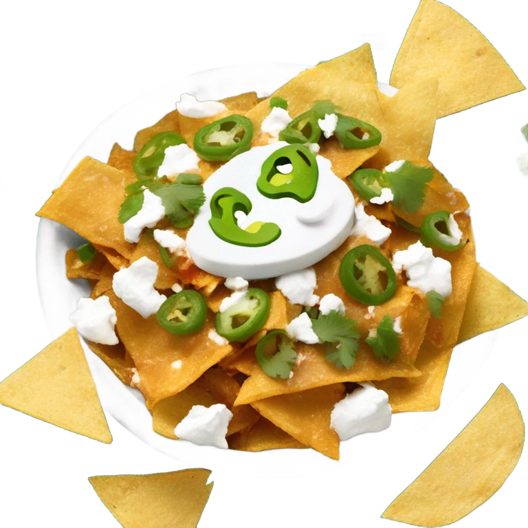 Chilaquiles without sour cream  emoji