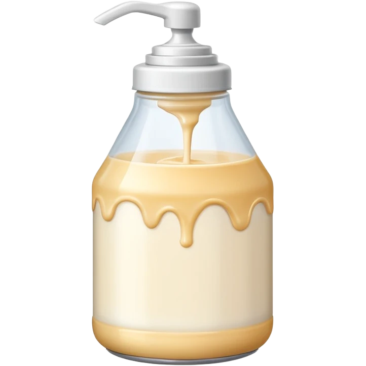 condensed milk squeeze bottle emoji