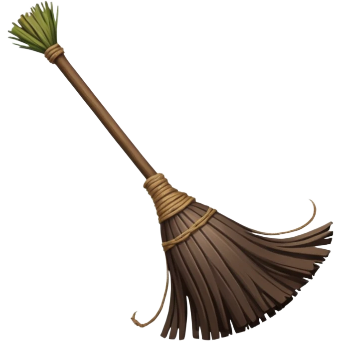 witch's broom emoji