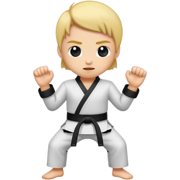 black belt spank emoji