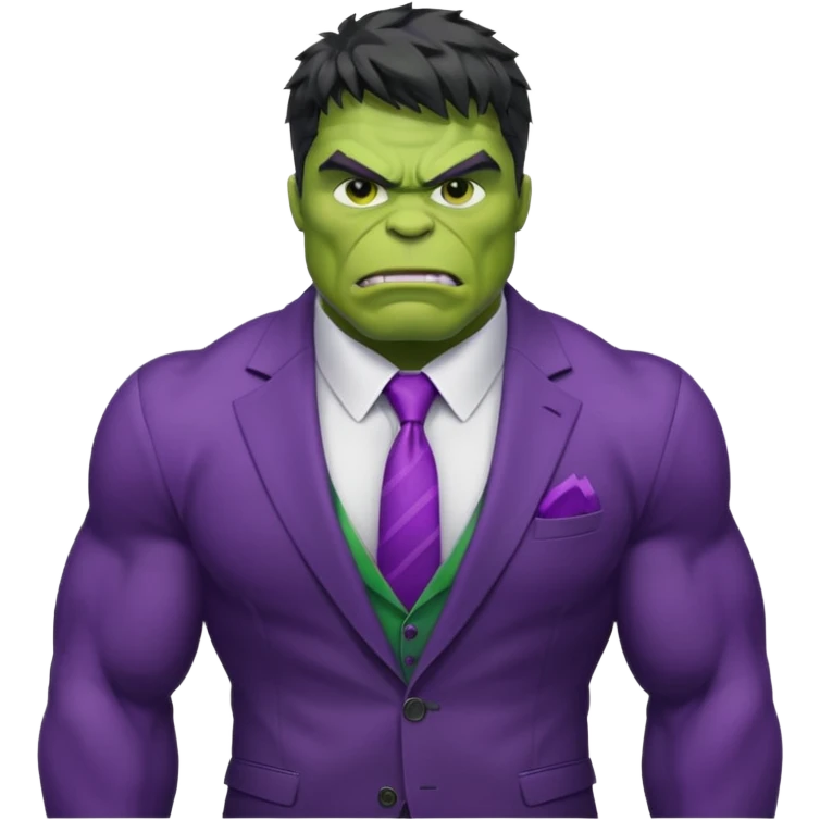 Hulk on shuit emoji