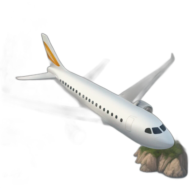 Avion en corse emoji