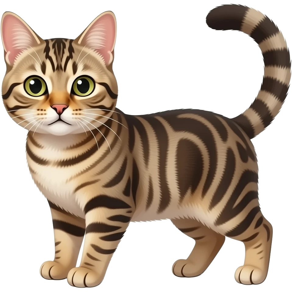 a tabby cat emoji