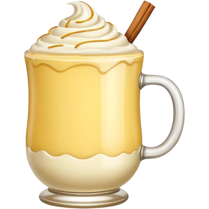 Eggnog emoji