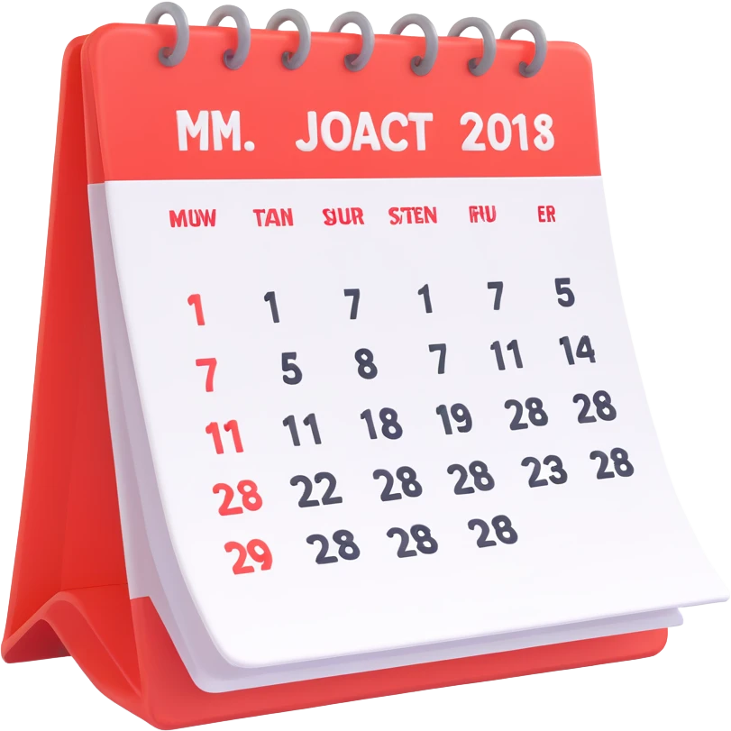 calendar week emoji