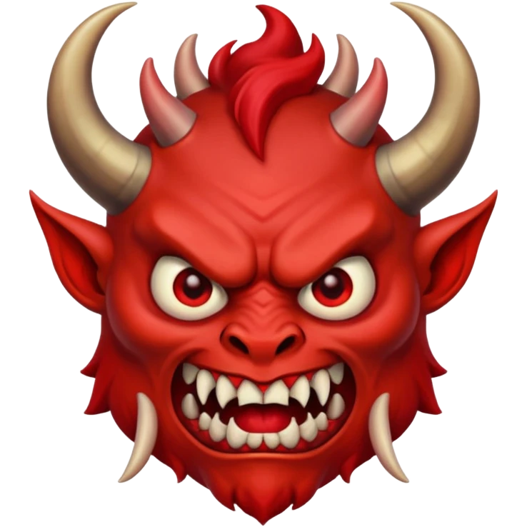 demon with small horn emoji