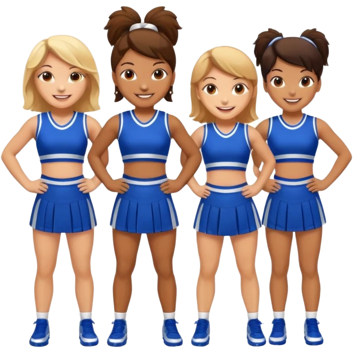 Cheerleaders emoji
