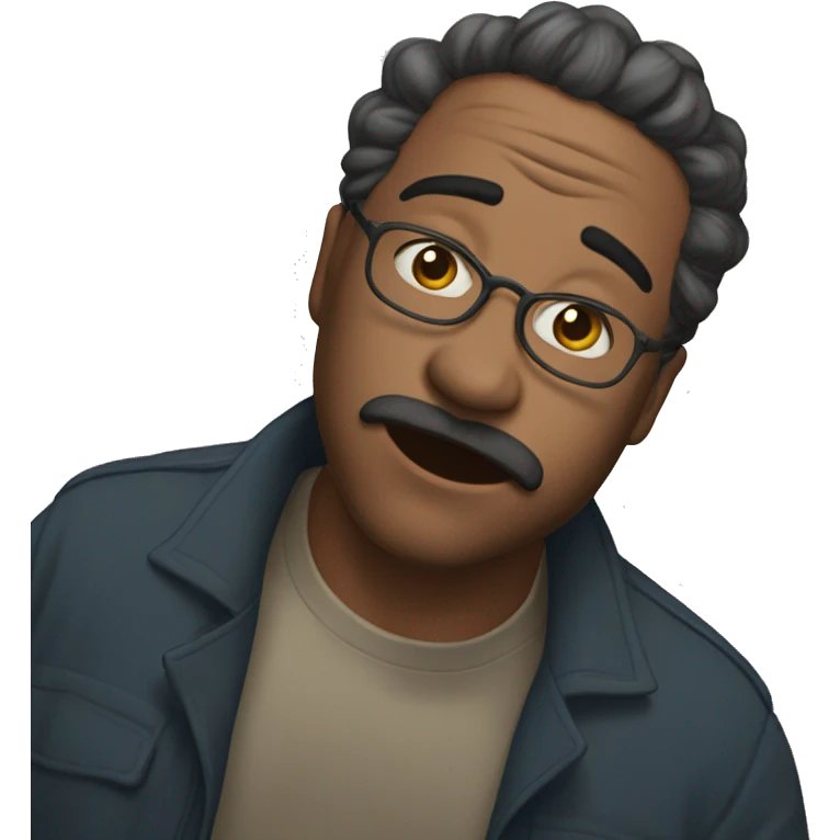 검은색푸들 emoji