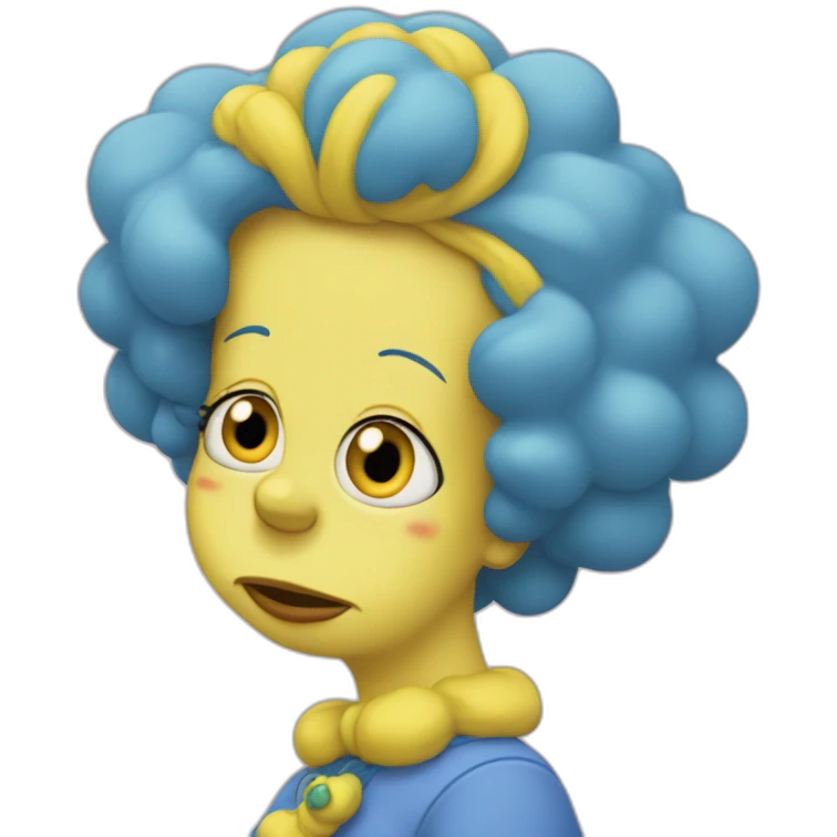 Marge-Simpson emoji